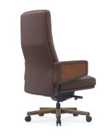 Изображение кресло rv design rafael (a2119) кожа коричневая